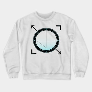 Time flies blue Crewneck Sweatshirt